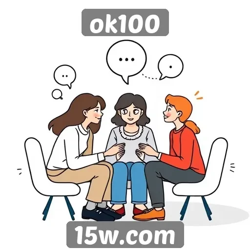 novos recursos de socialização no site ok100